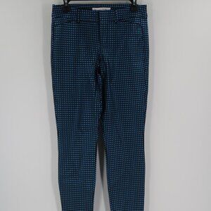 Old Navy Blue Black Pixie Skinny Jeans Blue is Iridescent Size 4